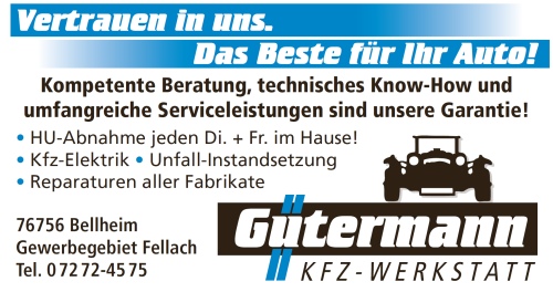 KFZ Werkstatt G&uuml;ttermann